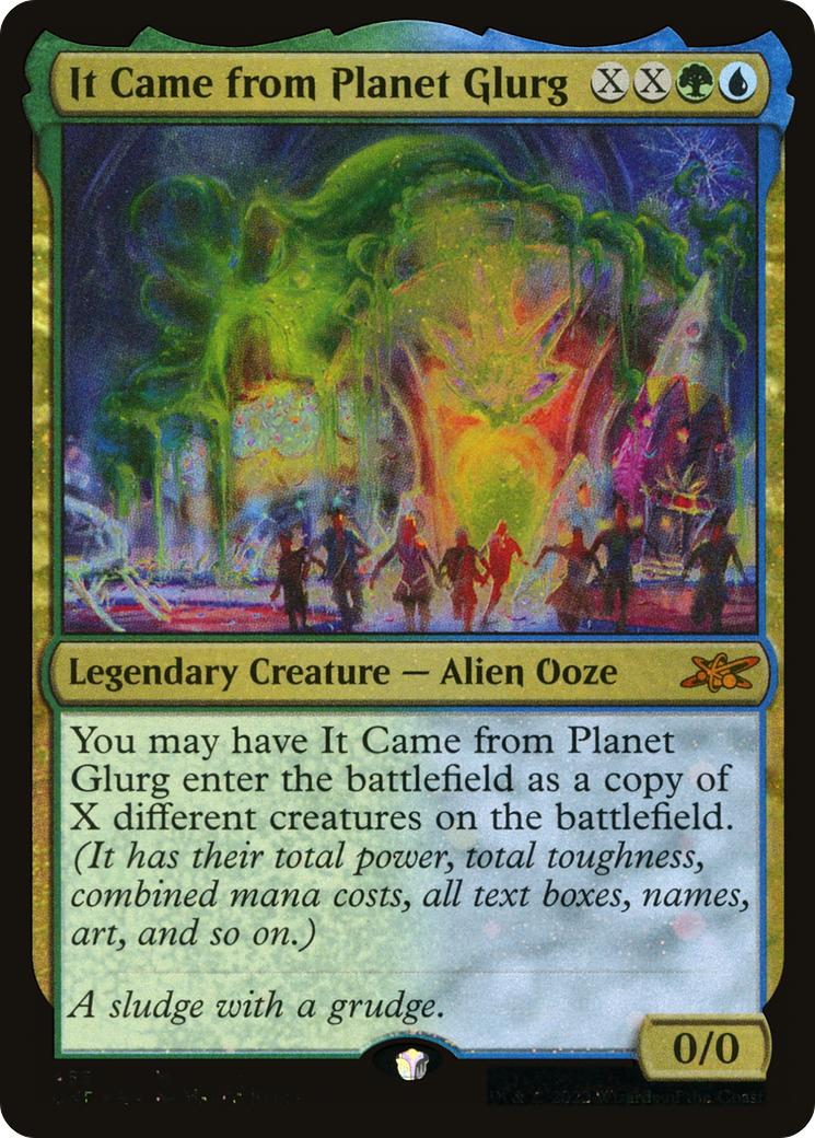 {R} It Came from Planet Glurg (Galaxy Foil) [Unfinity][UNF 455]
