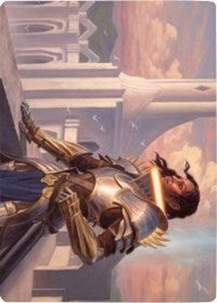 {A} Tazri, Beacon of Beauty Art Card [Zendikar Rising Art Series][AZNR 045]