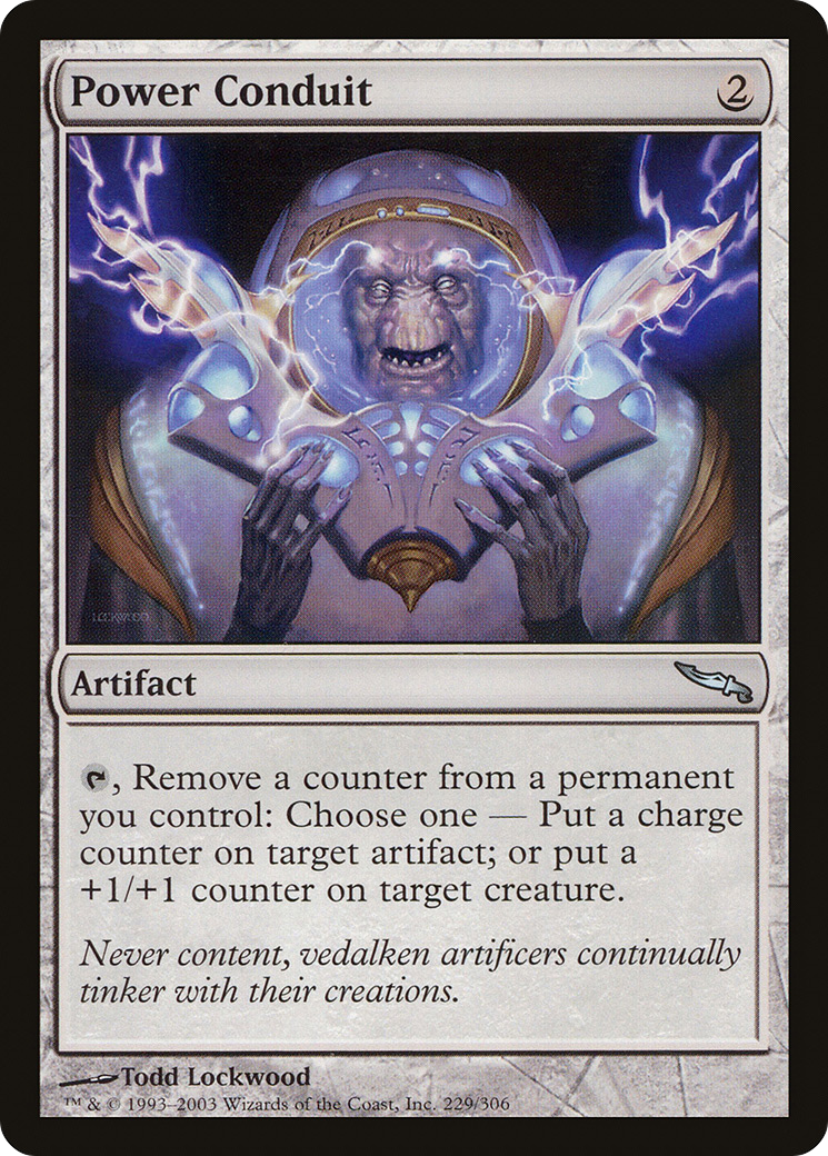 {C} Power Conduit [Mirrodin][MRD 229]