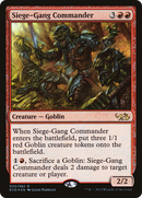 {R} Siege-Gang Commander (Elves vs. Goblins) [Duel Decks Anthology][EVG 032]