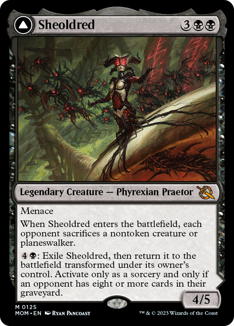 {R} Sheoldred // The True Scriptures [March of the Machine][MOM 125]
