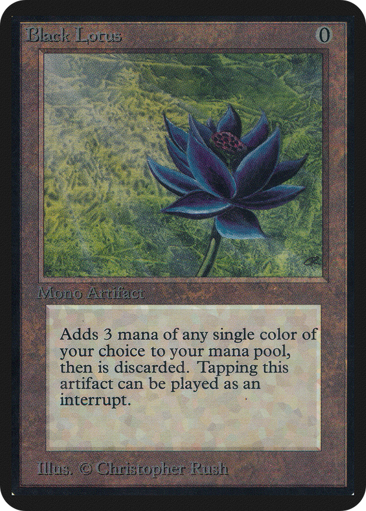 {R} Black Lotus [Alpha Edition][LEA 232]