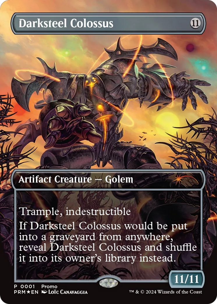 {R} Darksteel Colossus [Wizards Play Network 2024][PW24 001]
