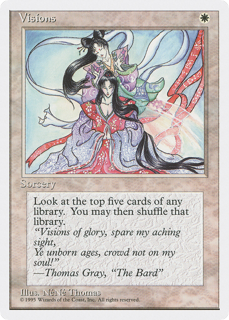{C} Visions [Fourth Edition][4ED 054]