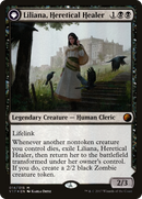 {R} Liliana, Heretical Healer // Liliana, Defiant Necromancer [From the Vault: Transform][V17 014]