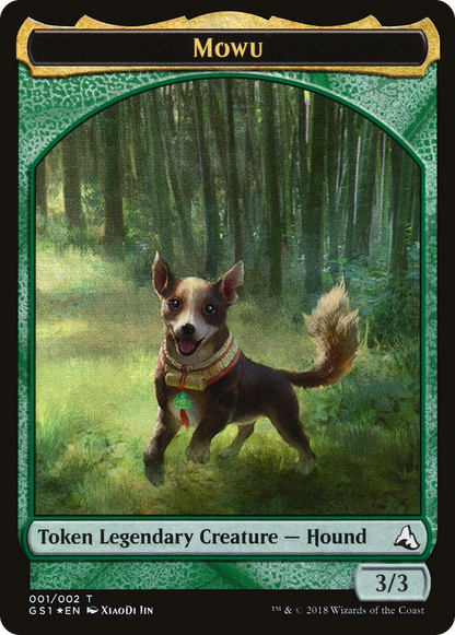 {T} Mowu // Mowu Double-sided Token [Global Series Jiang Yanggu & Mu Yanling][TGS1 001]