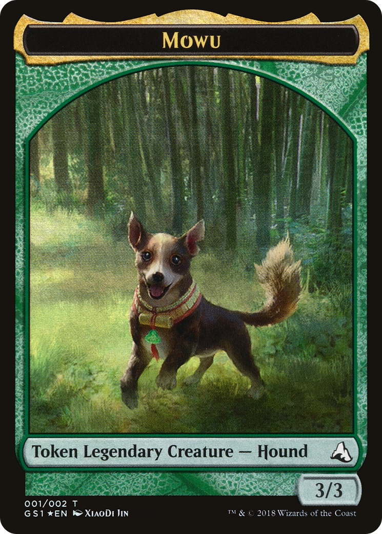 {T} Mowu // Mowu Double-sided Token [Global Series Jiang Yanggu & Mu Yanling][TGS1 001]