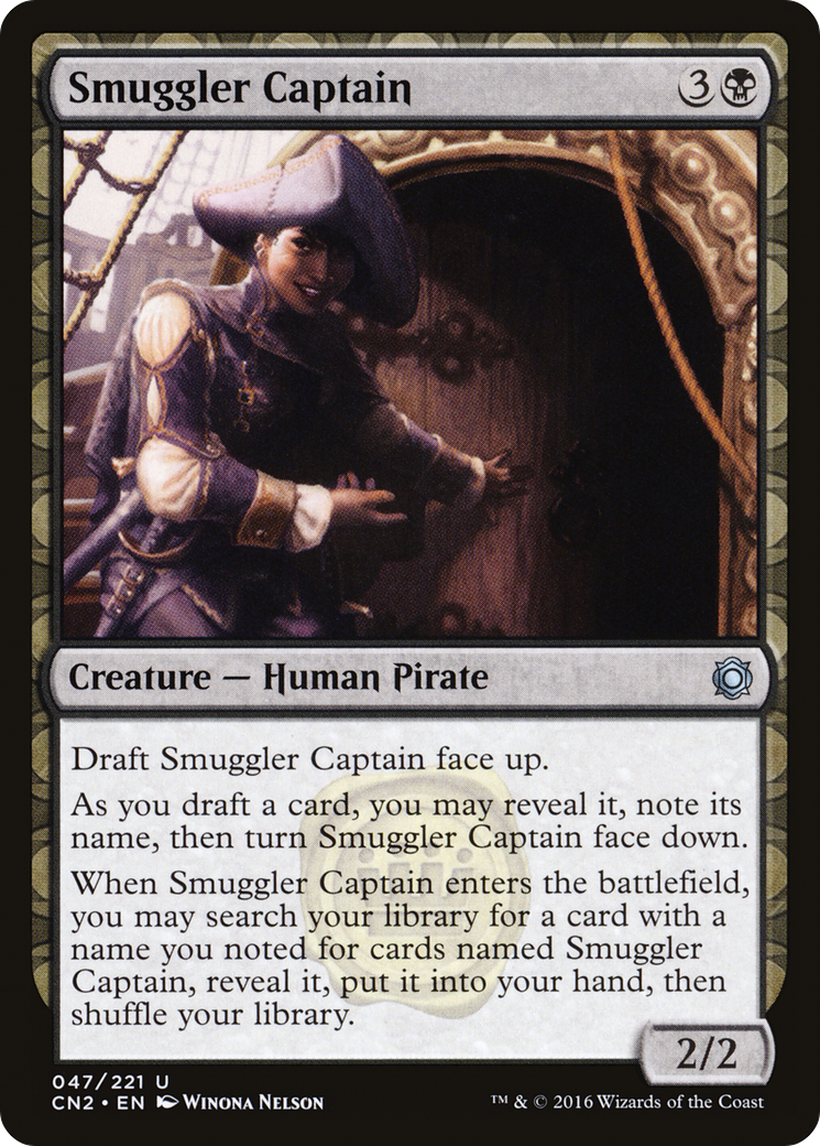 {C} Smuggler Captain [Conspiracy: Take the Crown][CN2 047]