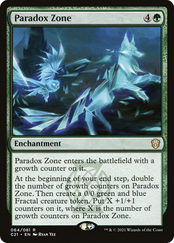 {R} Paradox Zone [Commander 2021][C21 064]