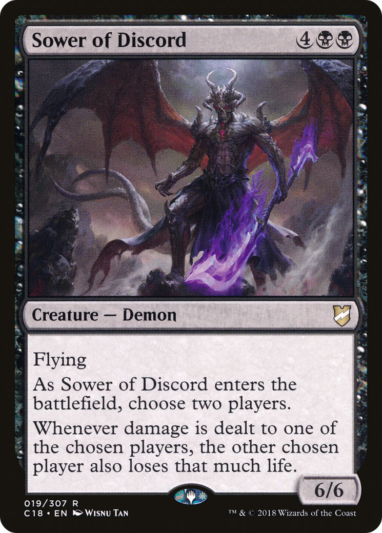 {R} Sower of Discord [Commander 2018][C18 019] - Misty Mountain Games