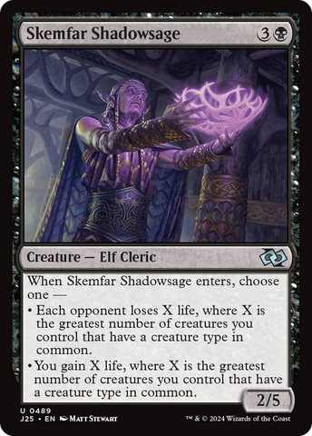 {C} Skemfar Shadowsage [Foundations Jumpstart][J25 489]