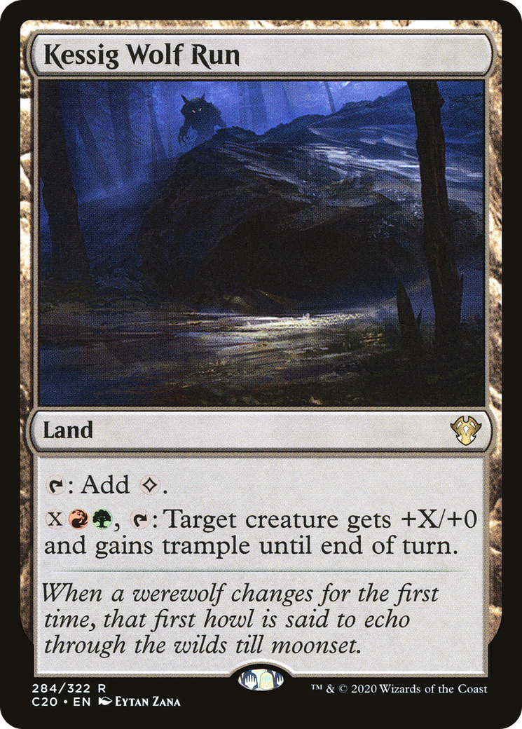 {R} Kessig Wolf Run [Commander 2020][C20 284]
