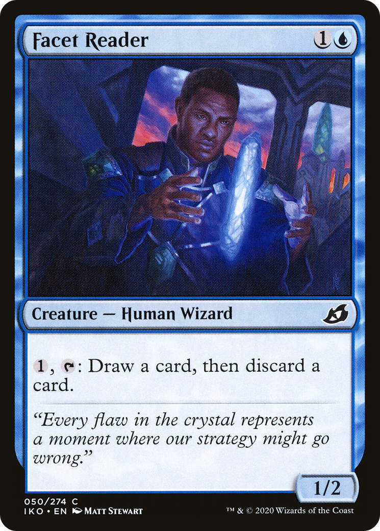 {C} Facet Reader [Ikoria: Lair of Behemoths][IKO 050]