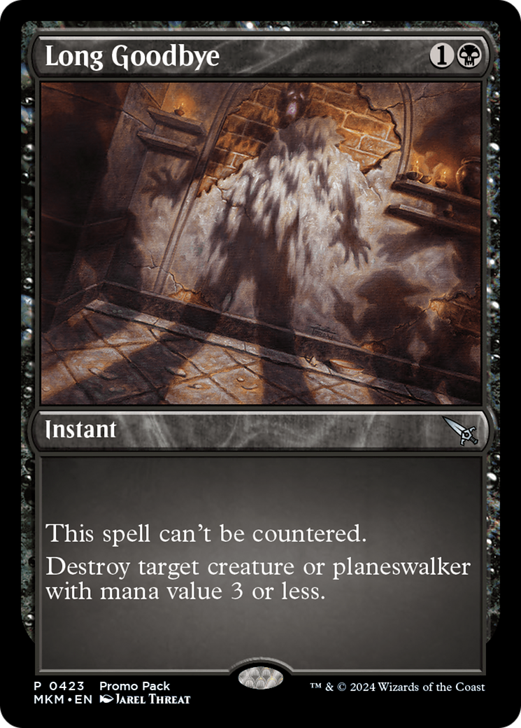 {C} Long Goodbye (Promo Pack) [Murders at Karlov Manor Promos][MKM 423]