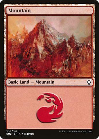 {B}[CM2 303] Mountain (303) [Commander Anthology Volume II]