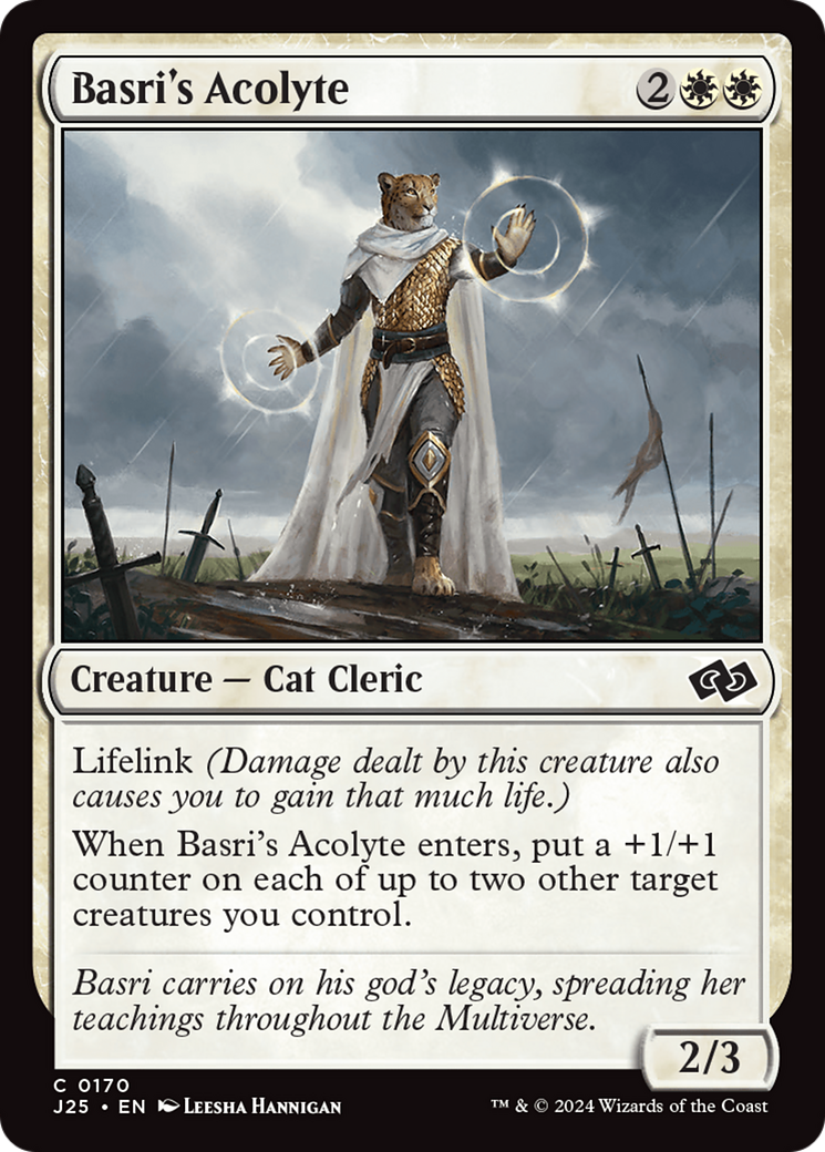 {C} Basri's Acolyte [Foundations Jumpstart][J25 170]