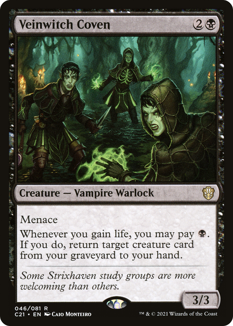 {R} Veinwitch Coven [Commander 2021][C21 046]