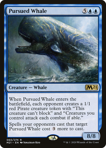 {R} Pursued Whale [Core Set 2021][M21 060]