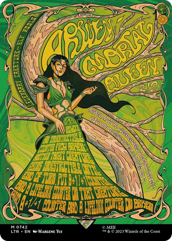 {R} Arwen, Mortal Queen (Borderless Poster) [The Lord of the Rings: Tales of Middle-Earth][LTR 742]