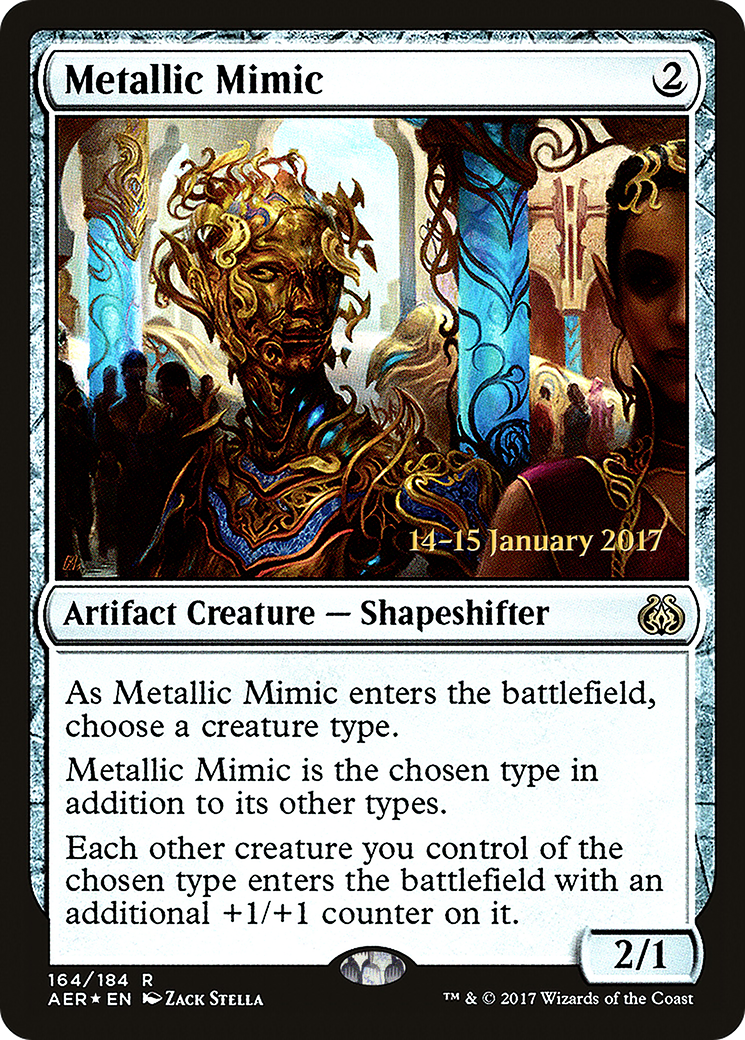 {R} Metallic Mimic [Aether Revolt Prerelease Promos][PR AER 164] - Misty Mountain Games