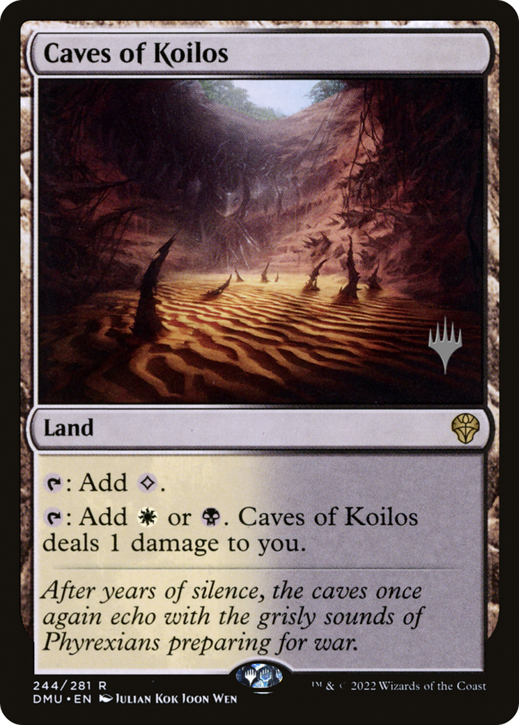 {R} Caves of Koilos (Promo Pack) [Dominaria United Promos][PP DMU 244]