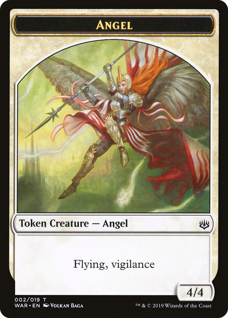 {T} Angel Token [War of the Spark Tokens][TWAR 002]
