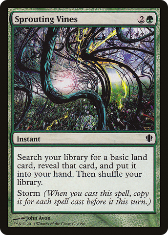 {C} Sprouting Vines [Commander 2013][C13 173]