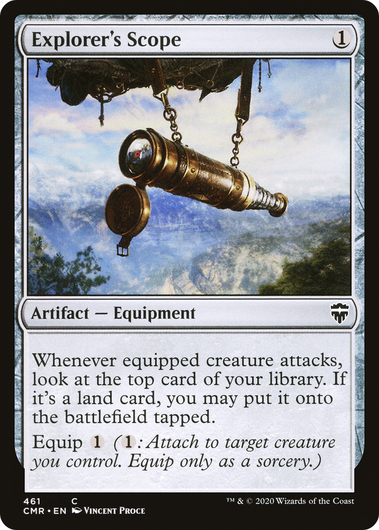 {C} Explorer's Scope [Commander Legends][CMR 461]