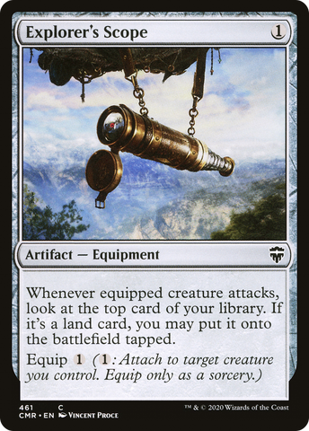{C} Explorer's Scope [Commander Legends][CMR 461]