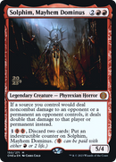 {R} Solphim, Mayhem Dominus [Phyrexia: All Will Be One Prerelease Promos][PR ONE 150]