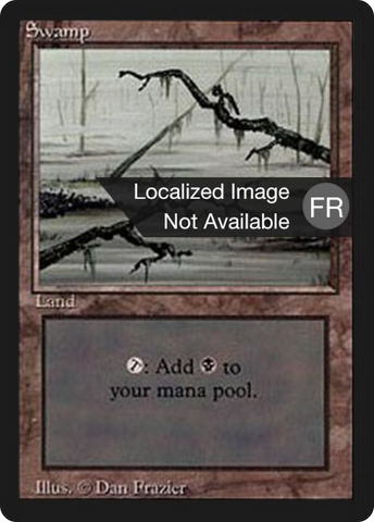 {B}[FBB 3ED 298] Swamp (A) [Foreign Black Border]