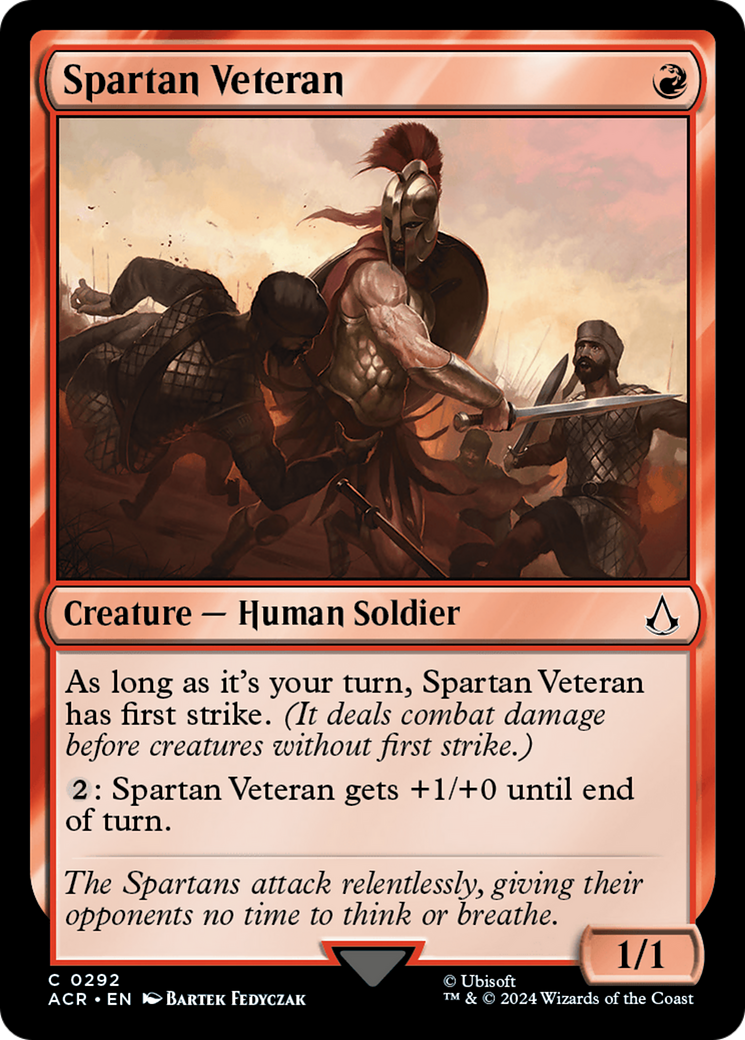 {C} Spartan Veteran [Assassin's Creed][ACR 292]