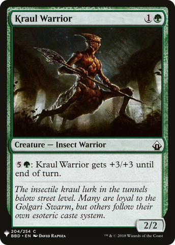 {C} Kraul Warrior [Mystery Booster][LS BBD 204]