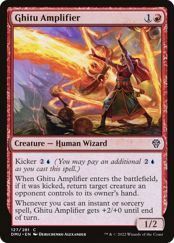 {C} Ghitu Amplifier [Dominaria United][DMU 127]