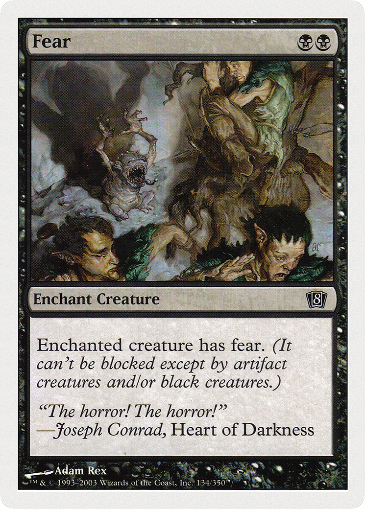{C} Fear [Eighth Edition][8ED 134]