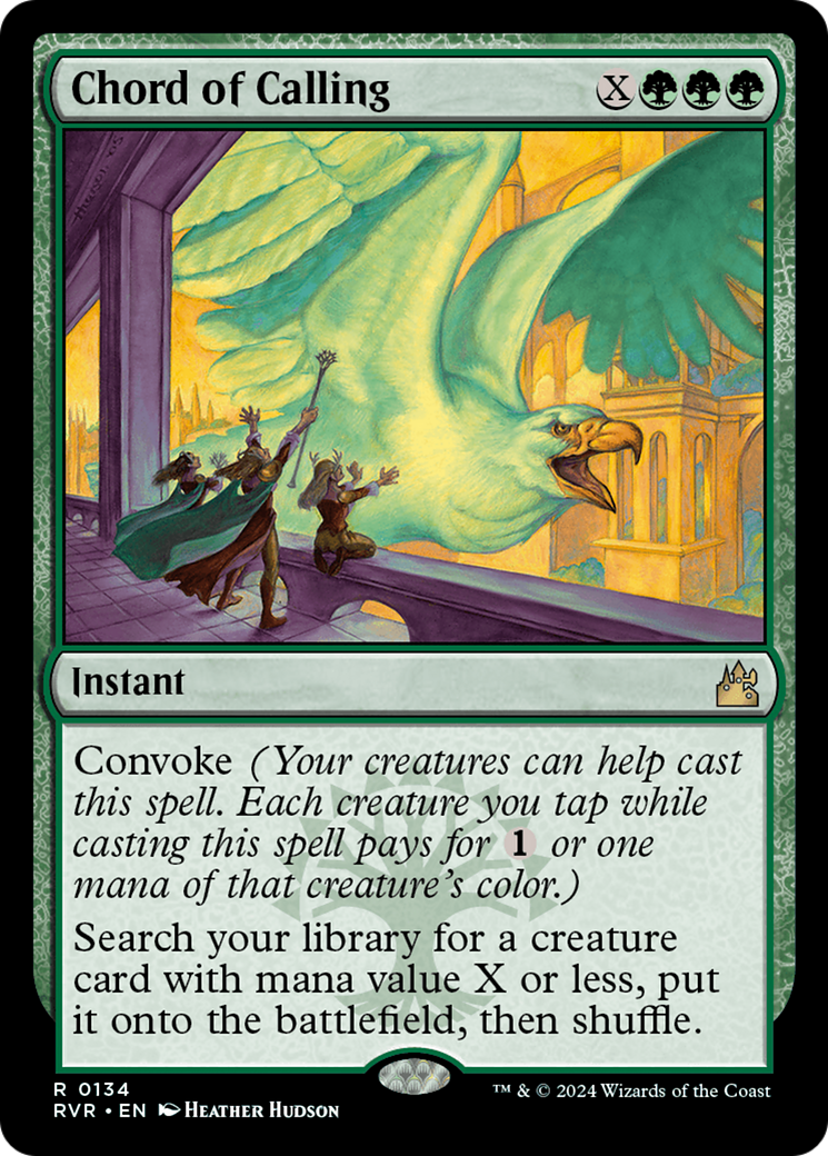 {R} Chord of Calling [Ravnica Remastered][RVR 134]