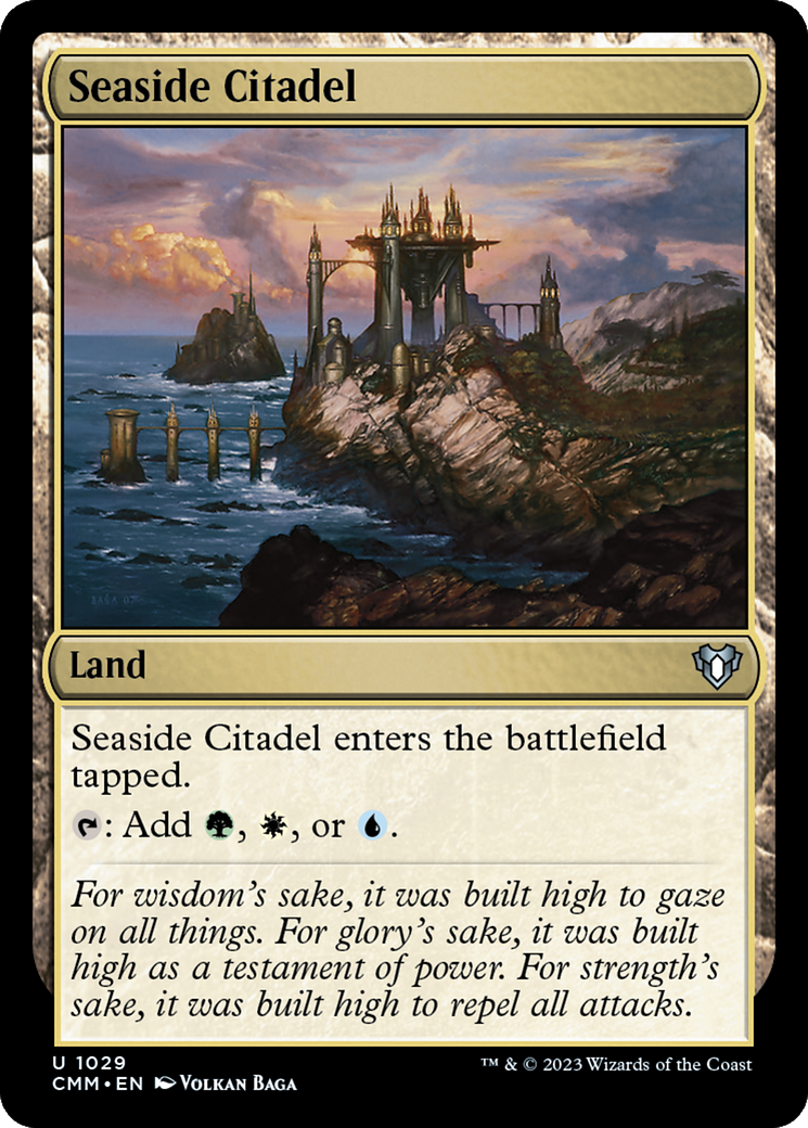 {C} Seaside Citadel [Commander Masters][CMM 1029]