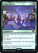 {R} Elven Chorus [The Lord of the Rings: Tales of Middle-Earth Prerelease Promos][PR LTR 160]