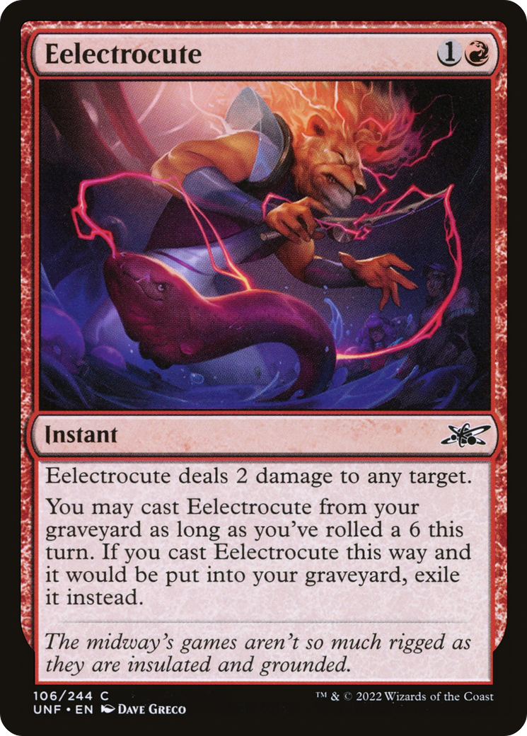 {C} Eelectrocute [Unfinity][UNF 106]