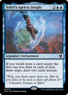 {R} Teferi's Ageless Insight [Murders at Karlov Manor Commander][MKC 119]