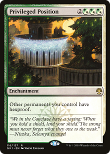 {R} Privileged Position [Guilds of Ravnica Guild Kit][GK1 116] - Misty Mountain Games