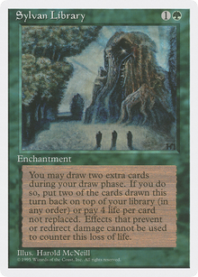 {R} Sylvan Library [Fourth Edition][4ED 273] - Misty Mountain Games