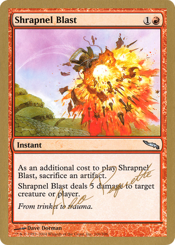 {C} Shrapnel Blast (Aeo Paquette) [World Championship Decks 2004][GB WC04 AP106]