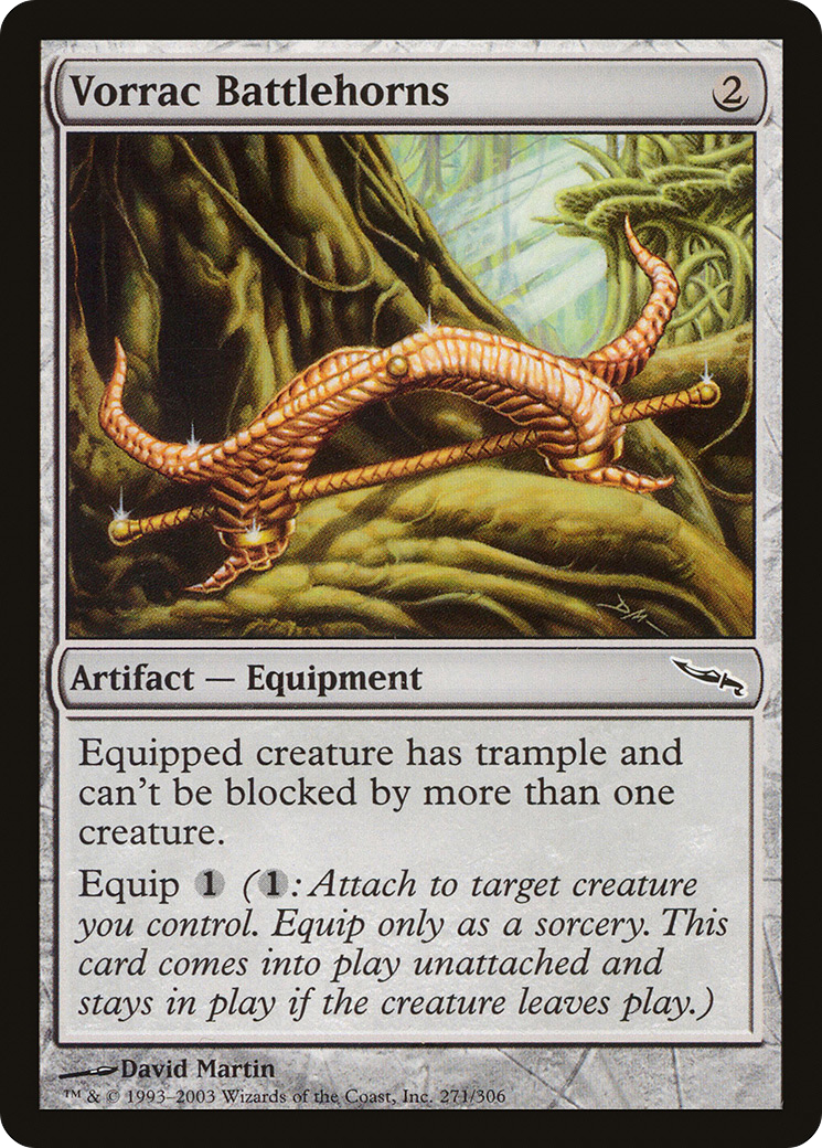 {C} Vorrac Battlehorns [Mirrodin][MRD 271] - Misty Mountain Games
