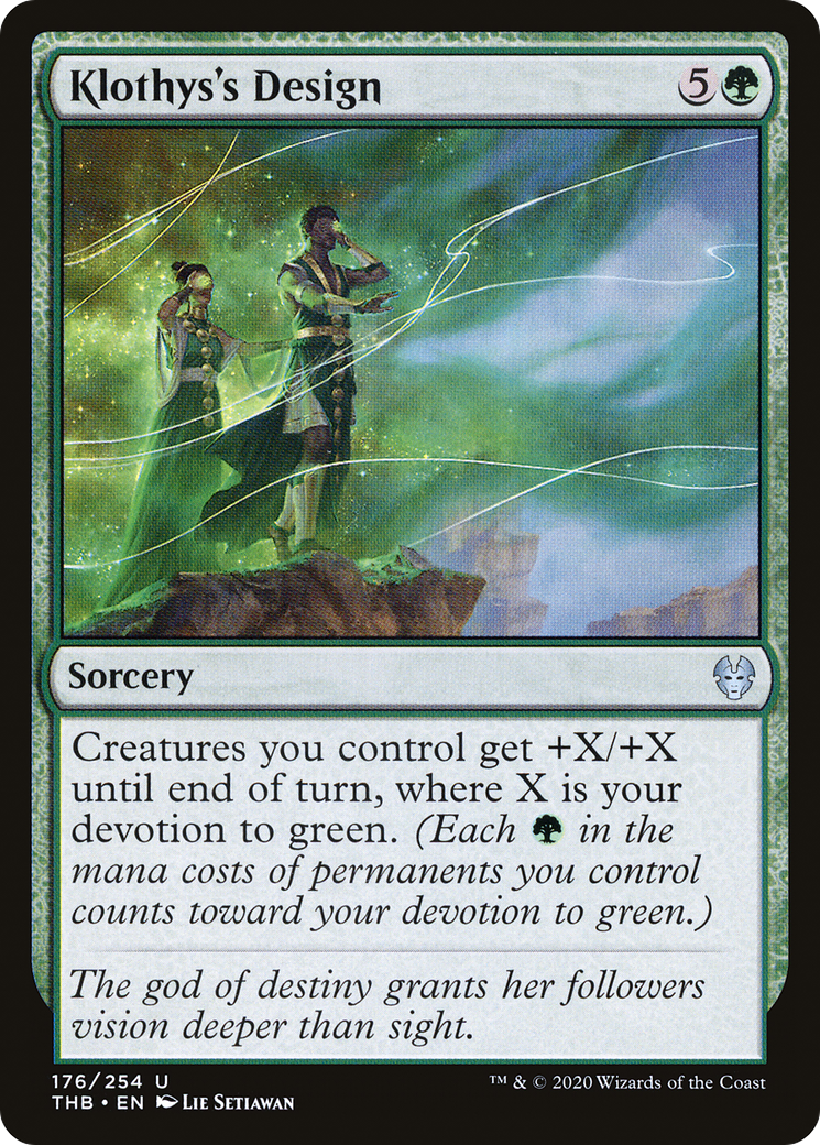 {C} Klothys's Design [Theros Beyond Death][THB 176]