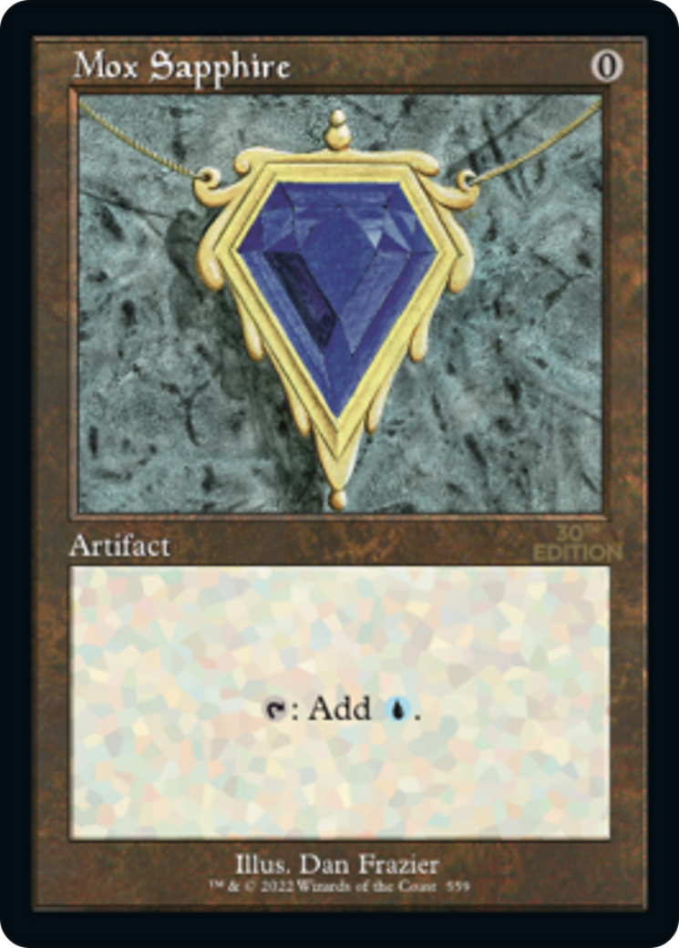 {R} Mox Sapphire (Retro) [30th Anniversary Edition][30A 559]