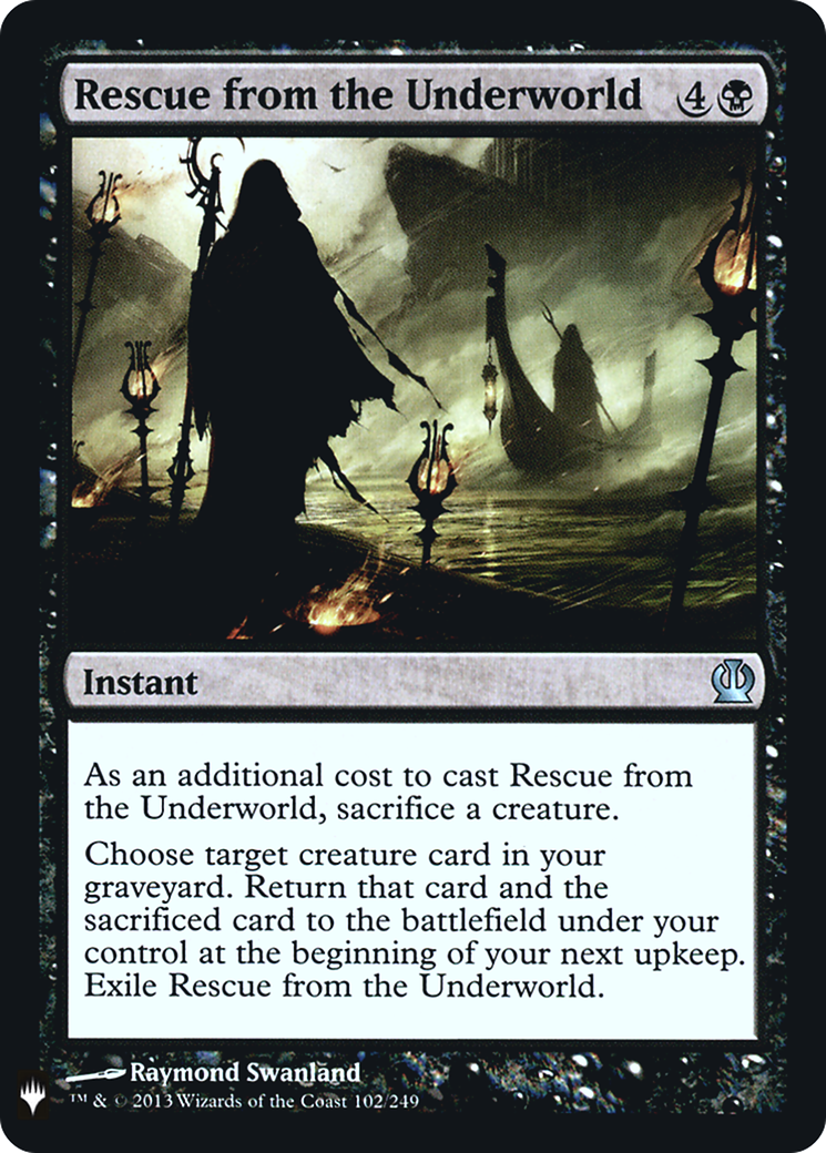 {C} Rescue from the Underworld [Mystery Booster][LS THS 102]
