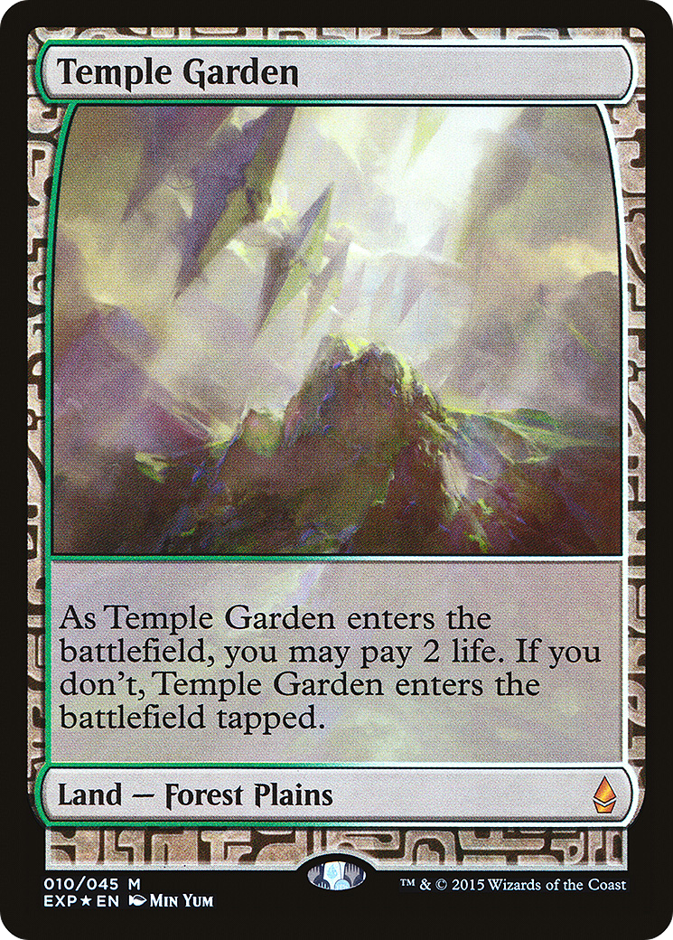 {R} Temple Garden [Zendikar Expeditions][EXP 010]