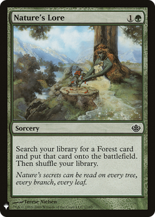 {C} Nature's Lore [LIST DDD-17]