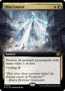 {@R} Pest Control (Extended Art) [Outlaws of Thunder Junction: The Big Score][BIG 087]